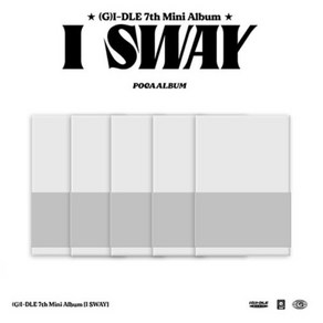 개봉앨범 포토카드 없음 / (여자)아이들 (G)I-DLE 미니 7집 I SWAY (POCA) - 버전, 슈화