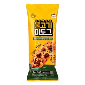 원하프불고기피도그 100G알찬식품, 1개, 100g