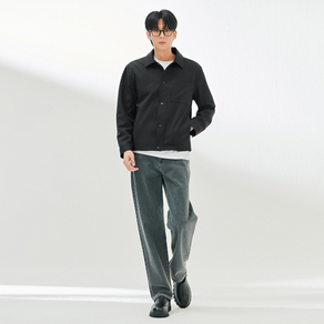 체이스컬트 구김 없고 활동성 좋은 남성 모던 트러커 자켓 [DARK4112B09] 그레이