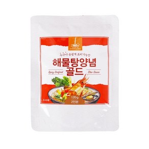 [메가마트]송림 해물탕 양념 골드 120g, 1개