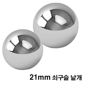 쇠구슬 21mm 단품 / 왕구슬 과학 실험교구 학습준비물