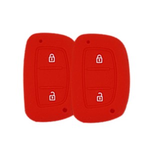 포터2 2024-2025년형 (LPG/EV 호환가능) 실리콘 스마트키케이스 1+1, 레드, 2개