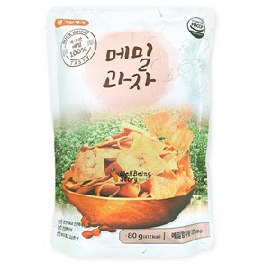 구워서 더 고소한 메밀과자 맛있는 웰빙 두부과자, 80g, 5개