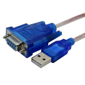 USB to RS232 암 수 케이블 직렬 포트 DB9 홀, 02 RS232 Fe 0.8M, 02 RS232 Fe 0.8M, 1개