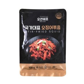 (빅)오션셰프 국가대표 오징어볶음 300g 4팩, 4개