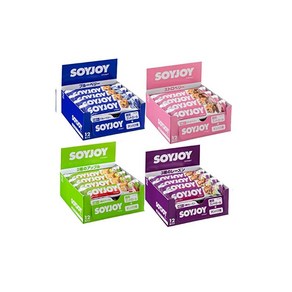 오츠카제약 SOYJOY 소이조이 후르츠세트 30g x 48개 (블루베리12 스트로베리12 사과12 건포도12)