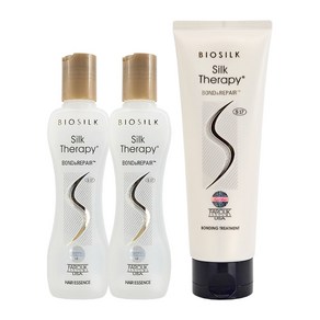 실크테라피 본드 앤 리페어 헤어 에센스 130ml 2개+본딩 트리트먼트 250ml, 1개