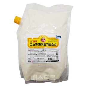 오뚜기 오쉐프 고소한 화이트치즈소스, 1kg, 1개