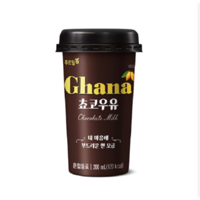 가나초코우유 오리지널 컵 200ml 20개입, 20개