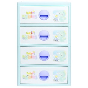 베이비스 4단, 블루, 4개