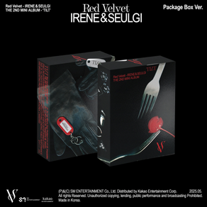 [CD] 레드벨벳-아이린&슬기 (Red Velvet - IRENE & SEULGI) - 미니앨범 2집 : TILT [Package Box Ve.]