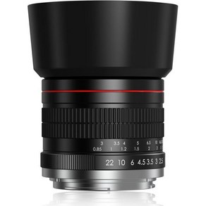 BENOISON 85mm f1.8 초상 렌즈 캐논용 EF 중 망원 수동 카메라 캐논 EOS 레벨 T8i T7i T6s T6i SL3 90D 80D 77D 4000D EOS1D, Fo Canon DSLR (EF/EF-S mount), 1개