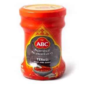 ABC Sambal Teasi 7 Ounce ABC 삼발 테라시(Sambal Teasi) 7온스, 1개, 198g