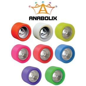 아나볼릭스 휠 (레인 Anabolix Reign Wheel 롤러스케이트 바퀴 62mm x 42mm 93A 95A 96A 97A 98A 99A 101A)