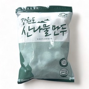 토박이마을 강원도 산나물 만두, 1.2kg, 4개