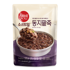 [비비고] 동지팥죽 레토르트 식품 420g, 1개