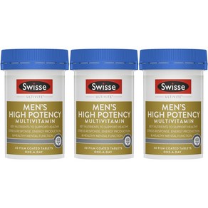 [호주직송] 스위스 남성 파워 멀티비타민 Swisse Men's Ultivite Powe Multivitamin 40 Tablets, 3개, 40정