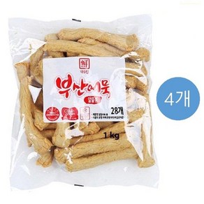 대림선 사조 부산어묵 알뜰어묵봉 1kg X 4개 (무료배송)