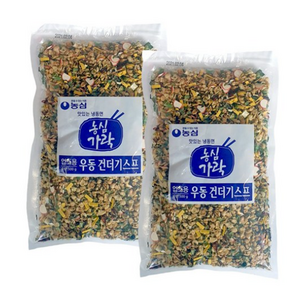 농심가락 업소용 우동 건더기스프 500g X 2개