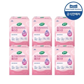 셀렉스 밀크세라마이드 콜라겐 6박스 (2.9gX168포) 비타민 비오틴 이너뷰티, 81.2g, 6개