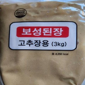 (수담스토어) 고추장만드는 보성된장 고추장용 일식 된장 혼합장 3kg, 1개