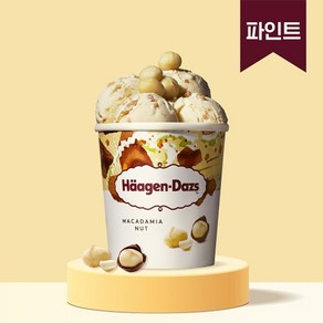 하겐다즈 마카다미아넛 (파인트) 473ml, 1개