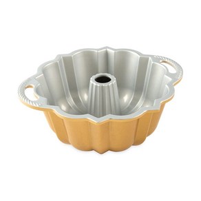 Nordic Ware 애니버서리 번트팬 6컵 골드