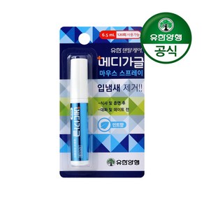 유한양행 덴탈케어 메디가글 스프레이 민트향, 6.5ml, 10개