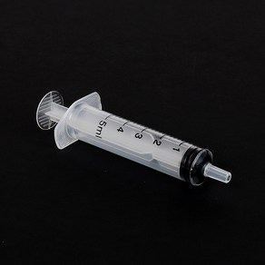 강아지 고양이 앵무새 급식용 약먹이기 플라스틱 소형주사기 5ml x 10개