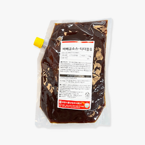 [피자다] 태원식품 바베큐소스-티더블유 1kg, 1개