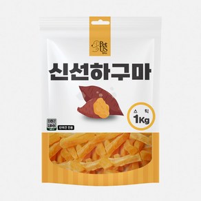 펫어스 강아지 신선하구마 스틱 간식, 고구마, 1kg, 1개