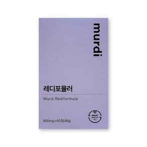 뮤르디 파이테론 레디포뮬러 800mg X 60정 1박스 루바브 백수오 추출물 정, 1개