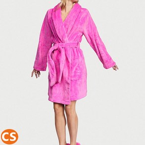 빅토리아시크릿 코지 로브 샤워 나이트 가운 썸머 핑크 VICTORIAS SECRET Cozy Robe SUMMER PINK