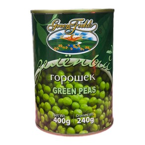 GREEN PEAS 완두콩 통조림, 1개, 400g