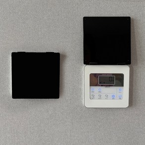 인무드 보일러 콘센트 스위치 불빛 가리개 손때방지 안전 커버 LED 빛 차단 수면 꿀잠 암막 스위치덮개, 121형(팬텀블랙)