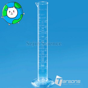 Tasons 346030 50ml 346040 100ml 346050 250ml PMP Class B Measuing Cylinde 메스 실린더, 346030 (50ml) : 1EA