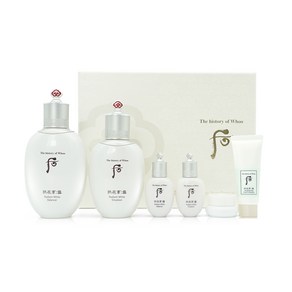 더 후 공진향 설 미백 2종 기획 세트(대용량 구성) (밸런서 180ml + 로션 150ml), 1세트