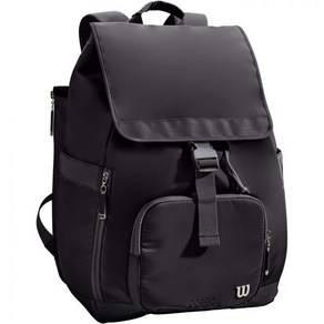 윌슨 WILSON 여성용 테니스 가방, Black, Fold Ove Backpack, 1개