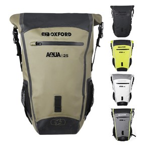 옥스포드 Aqua B-25 Backpack 백팩 오토바이 바이크 모터사이클 라이딩 생활방수 가방, 혼합색상