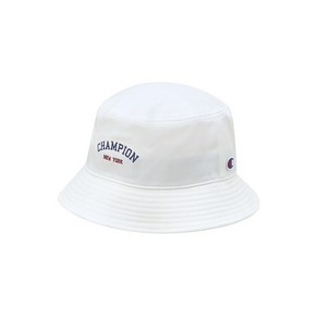 챔피온 Champion Golf 남여공용 트윌 버킷햇 화이트 CKHE2FG01WT, White/XXX