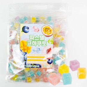 엔터콘 코하쿠토 젤리 대용량 개별포장, 1개, 1000g