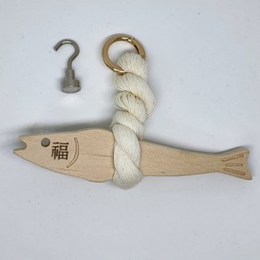 복을 부르는 액막이 명태 현관 개업 고사 집들이 새차 선물 초강력 자석 후크