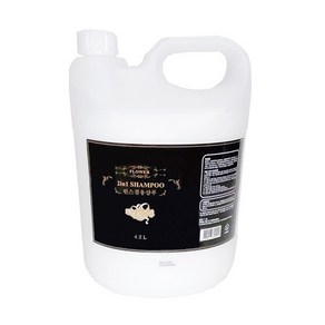 플라워 대용량 샴푸&린스 리필 4000ml x 4개 업소용, 4L