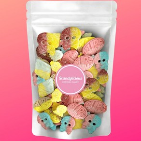 스웨덴 젤리 스웨디시 캔디 BUBS 믹스 MIX 대용량, 1개, 450g