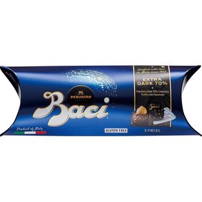 BACI (Batch) 일본직구 엑스트라 다크 초콜릿 박스 3정 (개별포장 이탈리아산 기프트용), 사이즈, 1개