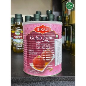 Indian Taditional Sweet Bikaji Gulab Jamun 인도 전통 스위트 비카지 굴랍 자문, 1개, 1kg