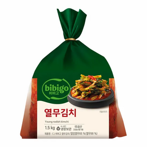 비비고 cj 열무김치 1.5kg(무료배송)