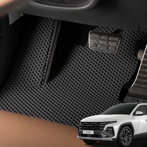 투싼 NX4 페이스리프트 방방 바닥매트 발매트 카매트, 상세페이지 참조, 베이지