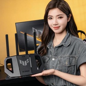 AI 기능 및 고속 이더넷 포트 ASUS TUF 게이밍 BE3600 와이파이 7 라우터, 1개, 1) ASUS-BE3600