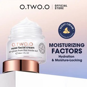 O.TWO.O 수분공급 얼굴 크림 주름 개선, 1개, 30ml